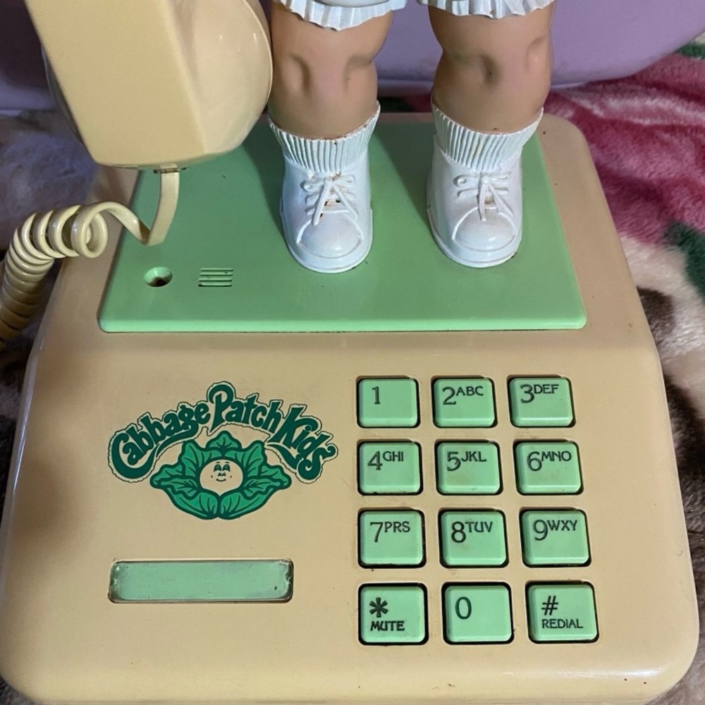 Vintage Cabbage Patch landline phone. - Picture 4 of 5